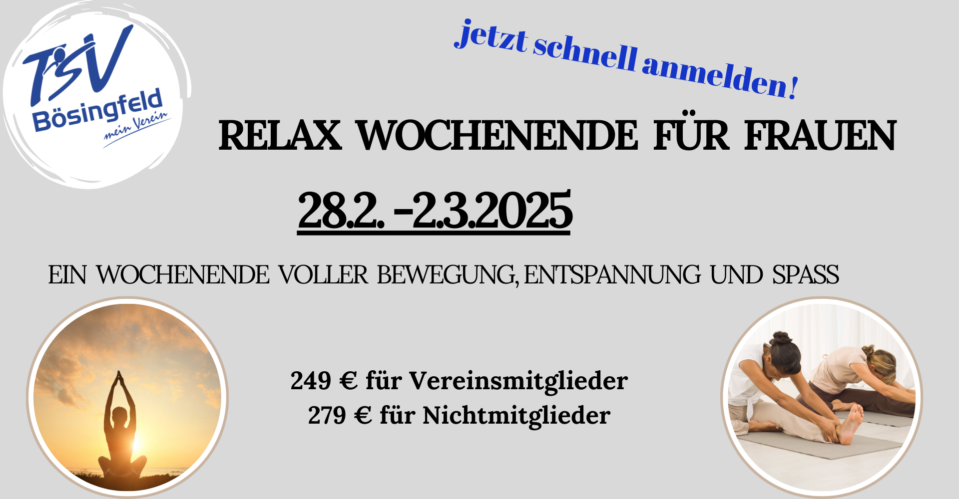 Relax Wochenende 2025